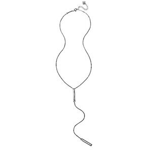 Kendra Scott - Y Necklace - Silver - 21” in length